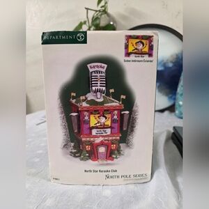 Department 56 North Pole Series "North Star Karaoke Club"  799917  Retired 2009